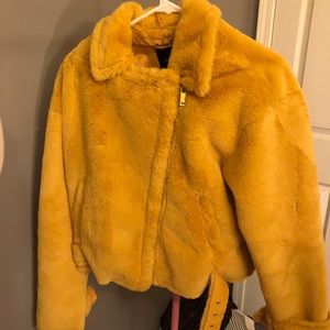 fluffy forever 21 jacket